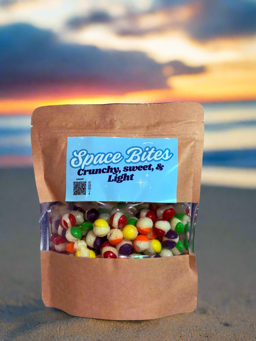 Fruit Comets– Freeze-Dried Skittles | Space Bites