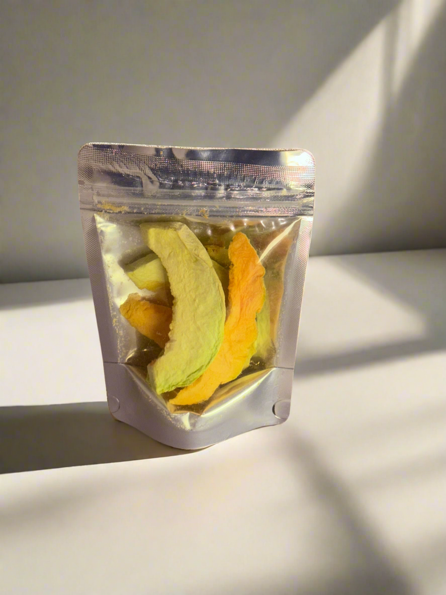 Freeze-Dried Cantaloupe – Space Bites