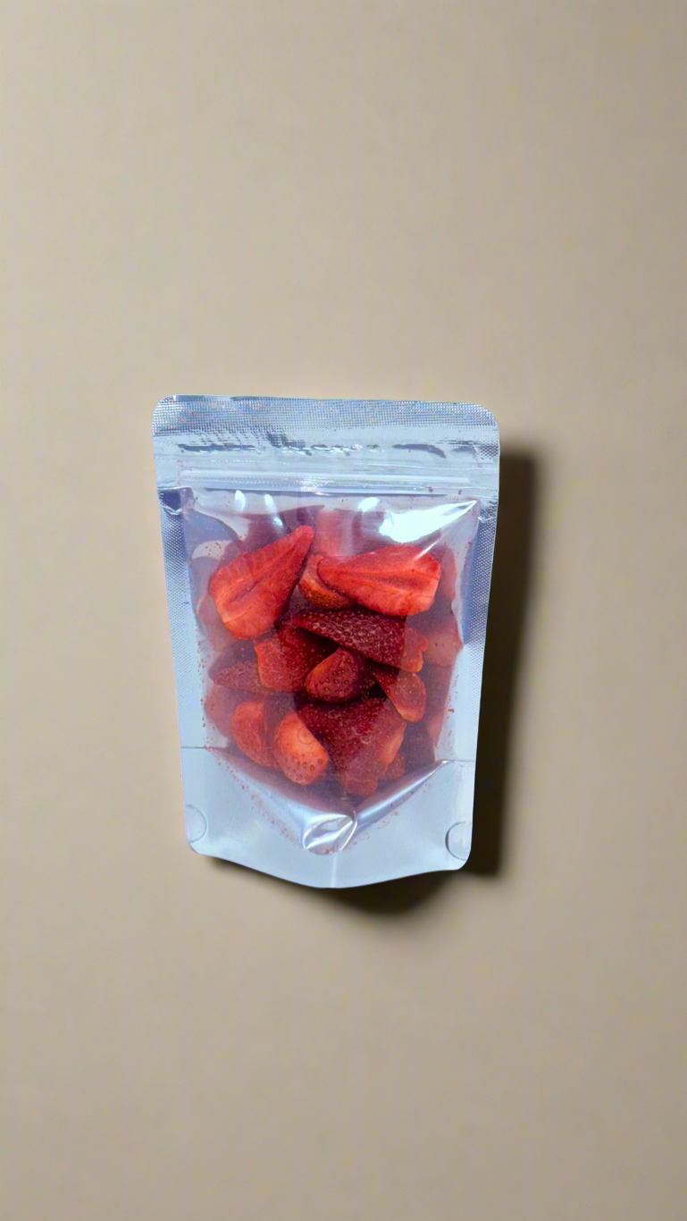 Freeze-Dried Strawberries – Space Bites
