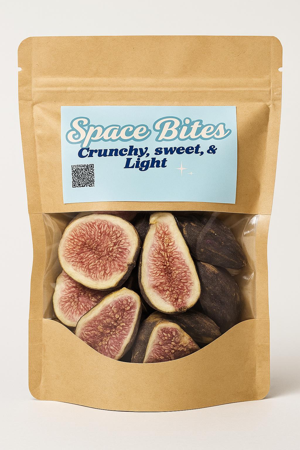 Crunchy Freeze-Dried Figs-Space Bites