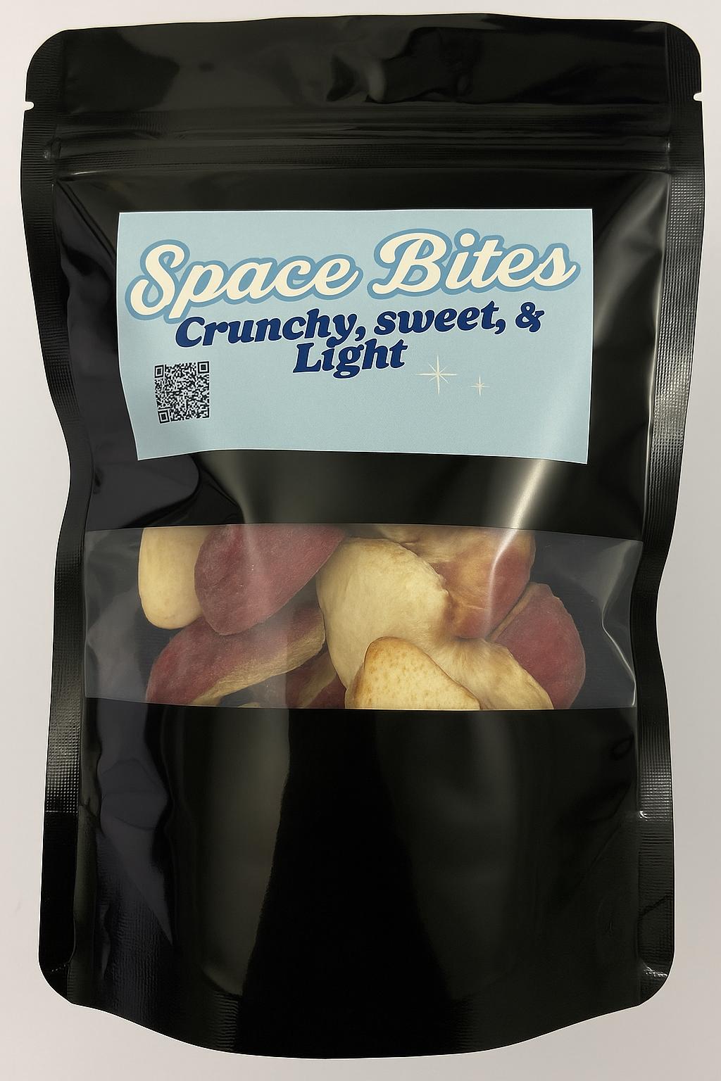 Crunchy Freeze-Dried Peaches-Space Bites