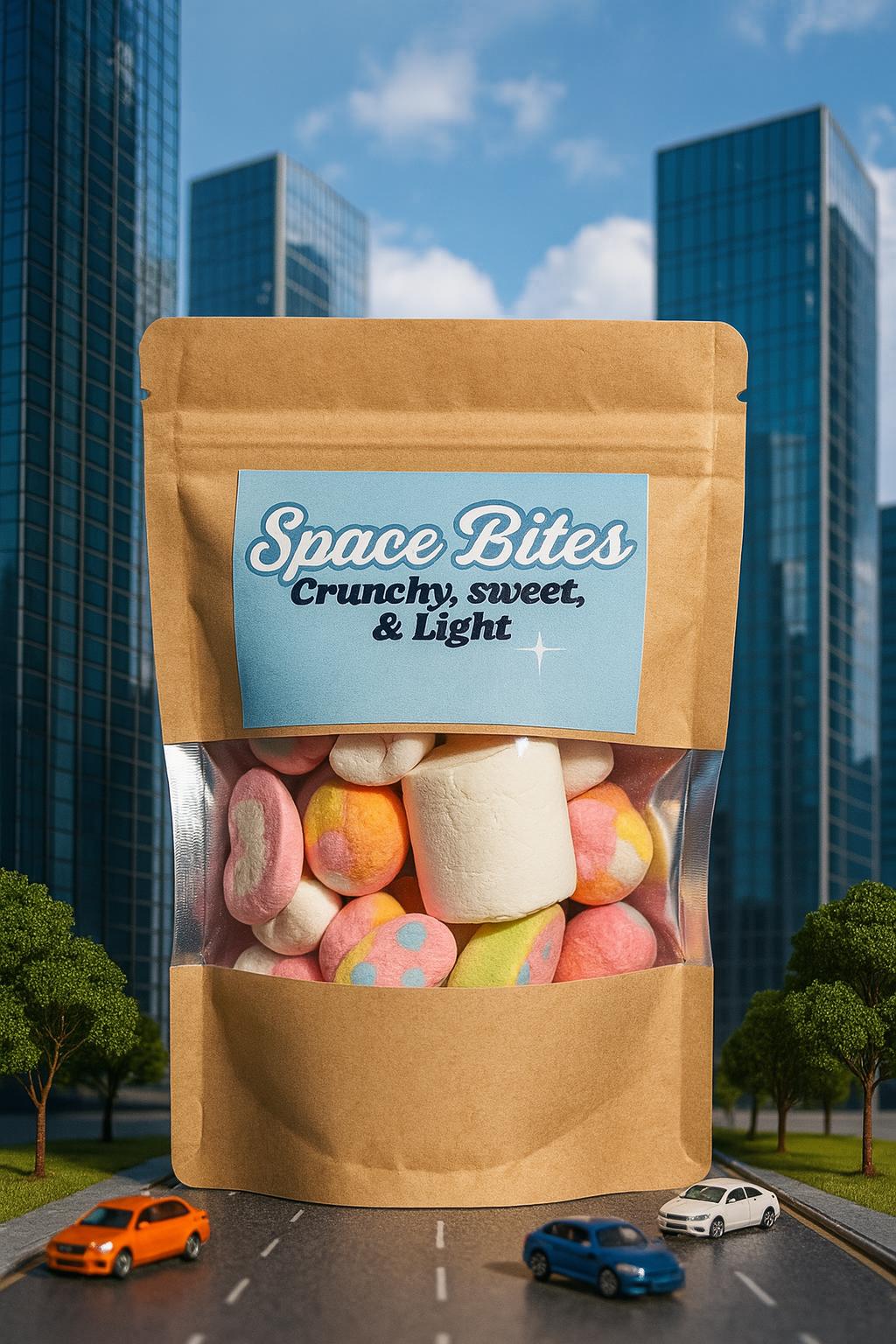 Crunchy Freeze-Dried Marshmallows-Space Bites