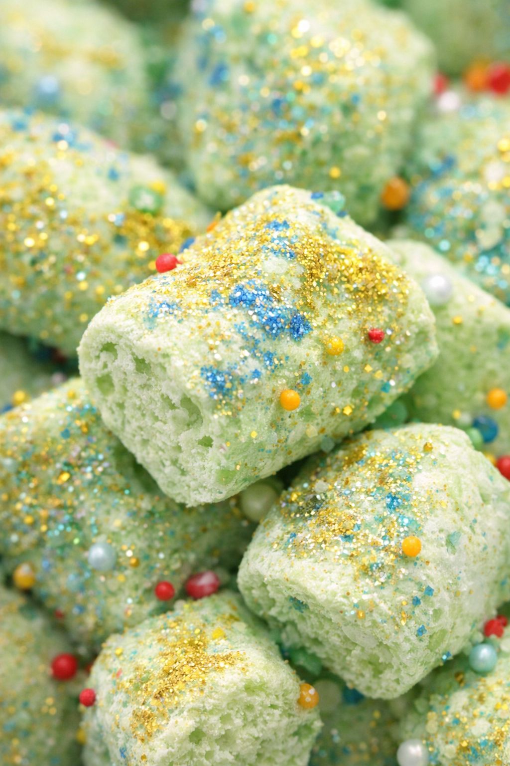 Crunchy Limited Freeze-Dried Minty Snowballs-Space Bites