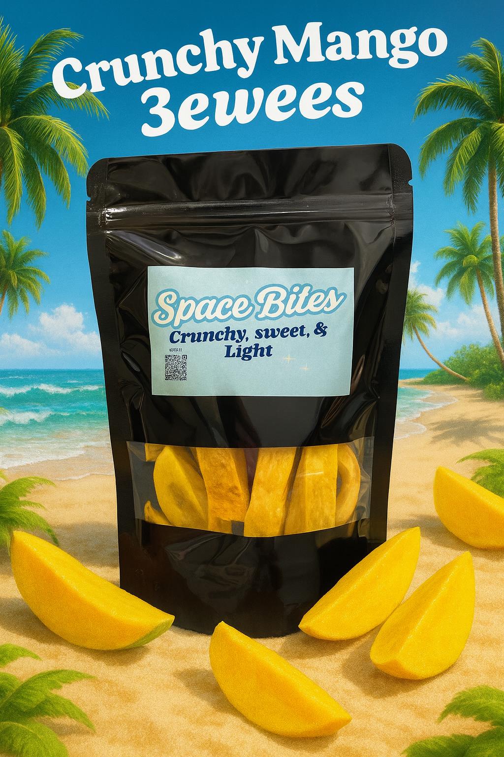 Limited Crunchy Freeze-Dried Mango 3ewees-Space Bites