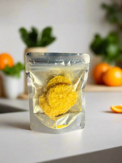 Freeze-Dried Oranges – Space Bites