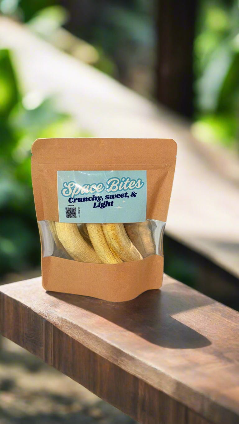Freeze-Dried Whole Banana - Space Bites