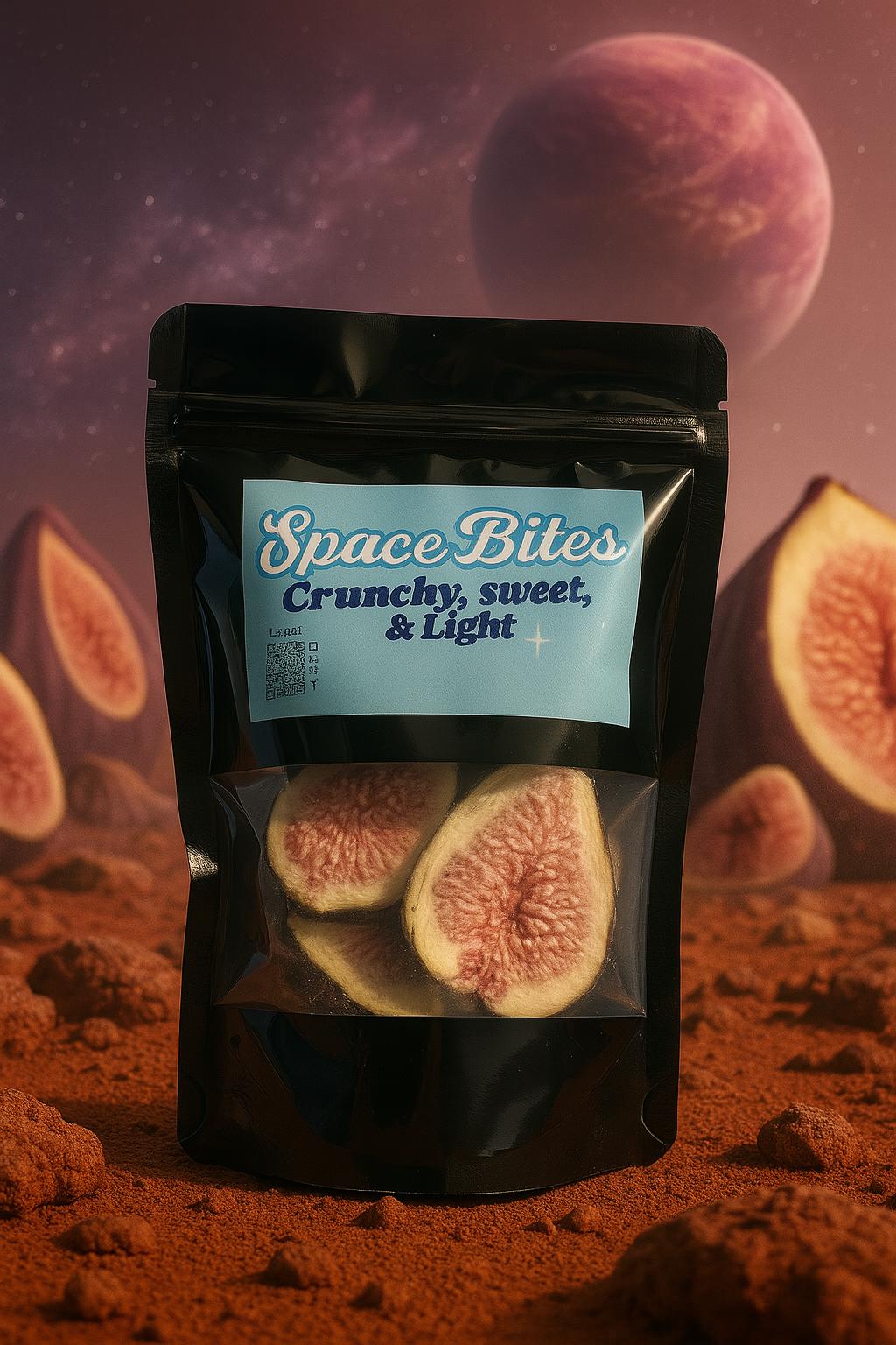 Crunchy Freeze-Dried Figs-Space Bites