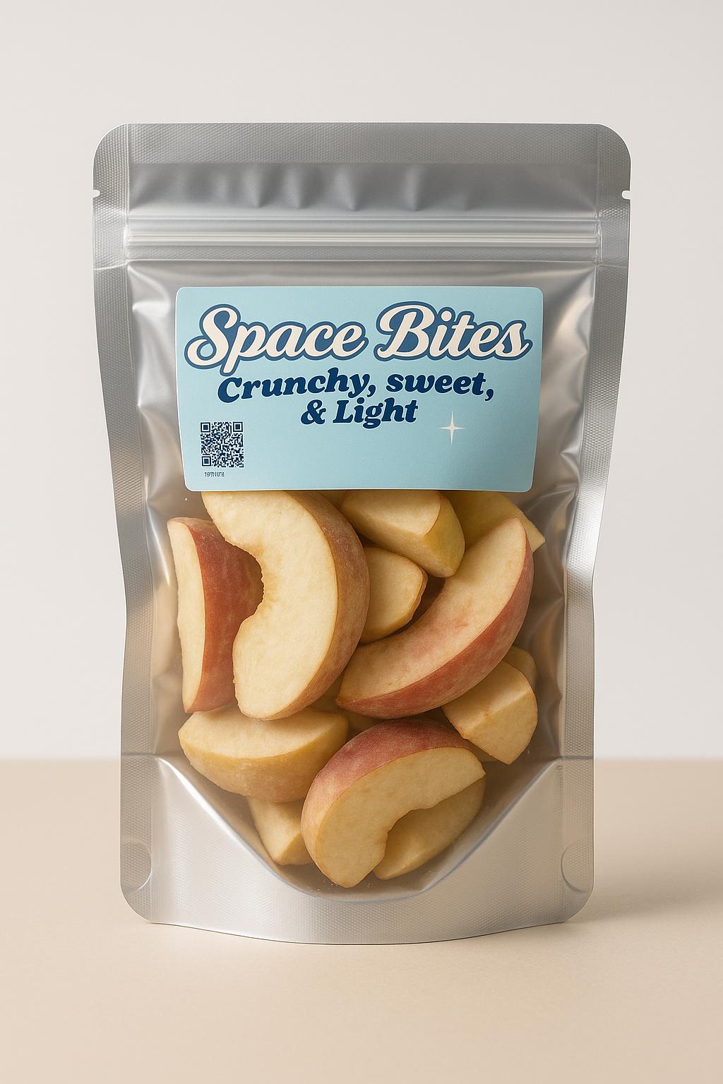 Crunchy Freeze-Dried Peaches-Space Bites