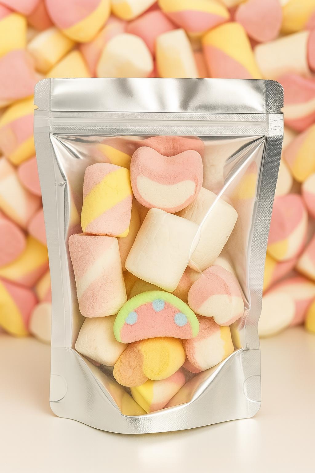 Crunchy Freeze-Dried Marshmallows-Space Bites