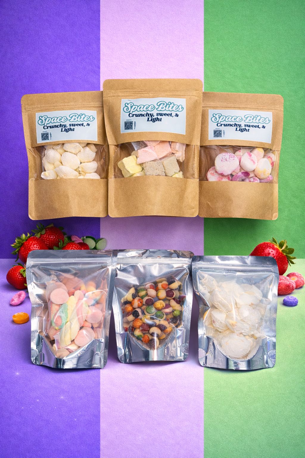 Mix Freeze-dried candies bundle
