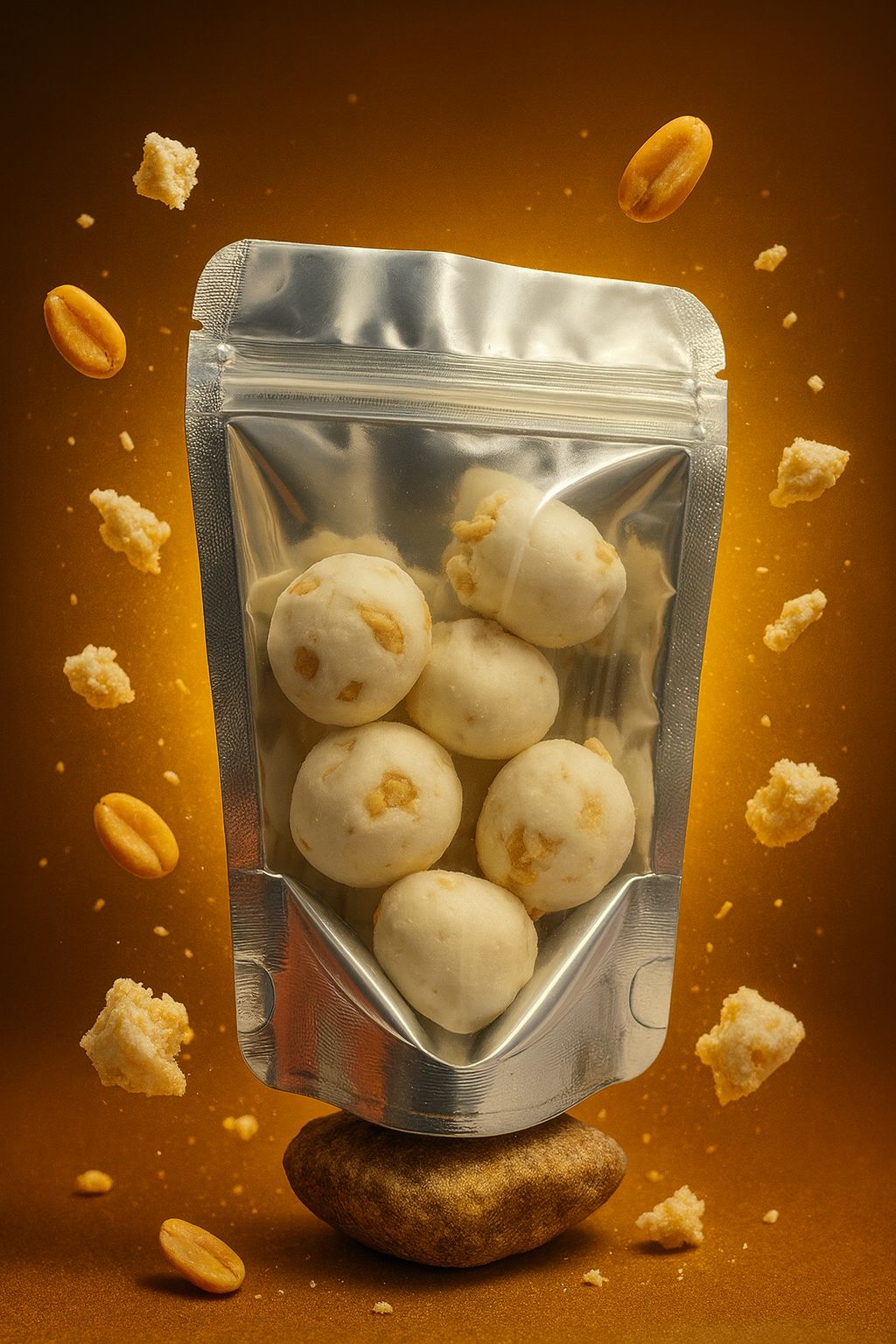 Cruchy Freeze-Dried Nougat-Space Bites