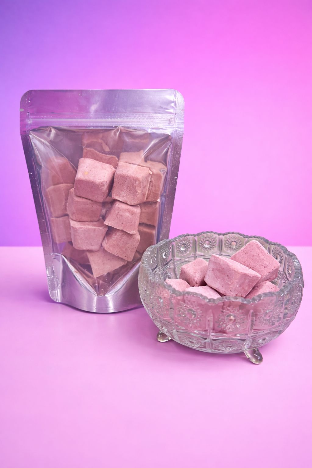 Crunchy Freeze-Dried Sobia Mix Cubes-Space Bites