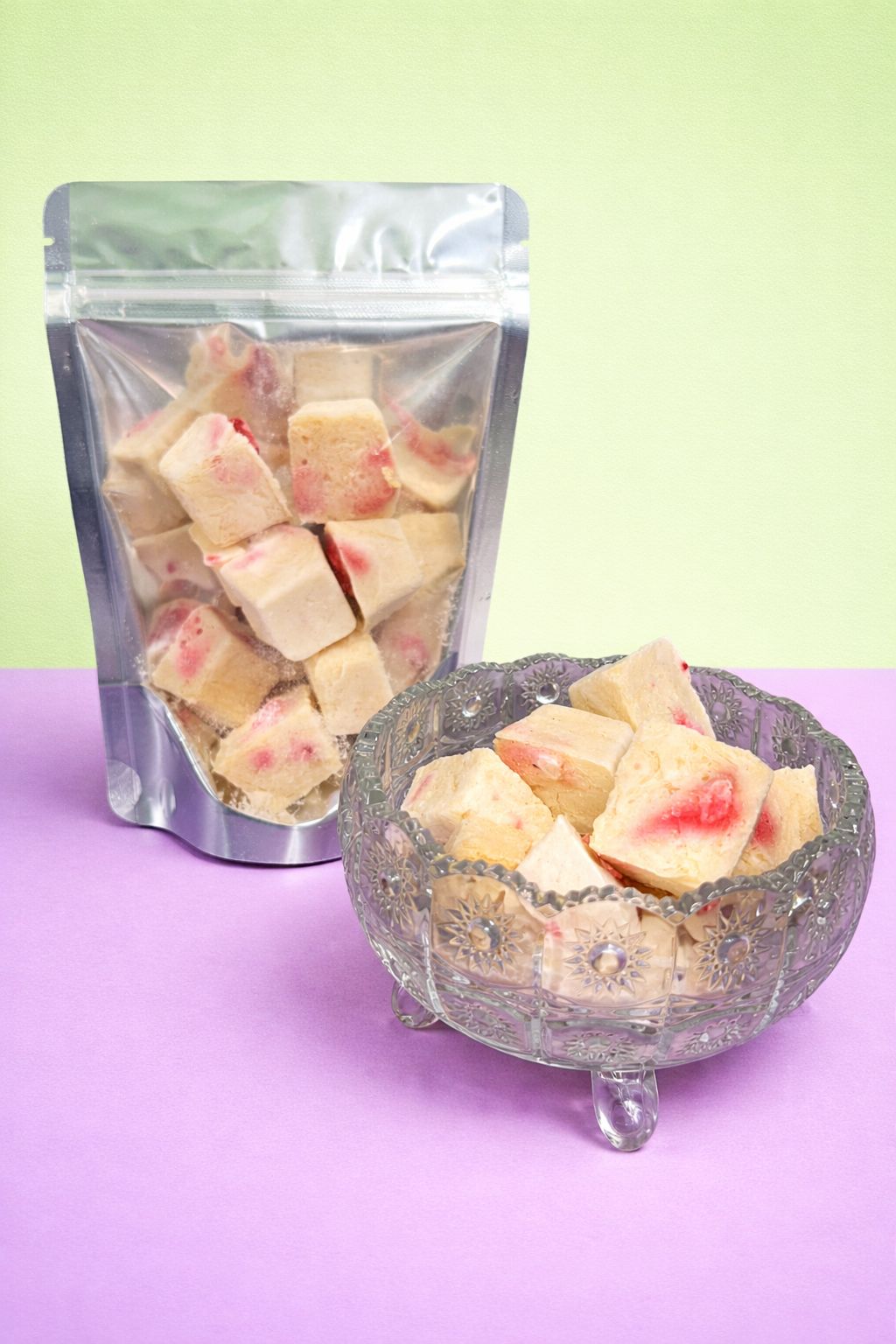 Crunchy Freeze-Dried Guava Supernova Core-Space Bites
