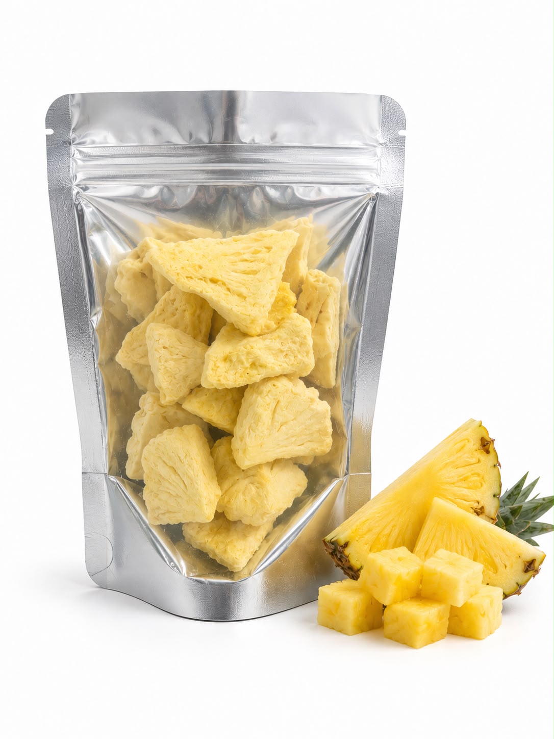 Freeze-Dried Pineapple-Space Bites