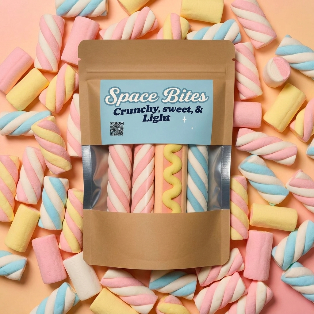 Limited Crunchy Freeze-Dried Marshmallows-Space Bites